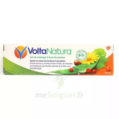 Voltanatura Gel De Massage Plantes Bio T/50ml à ISTRES