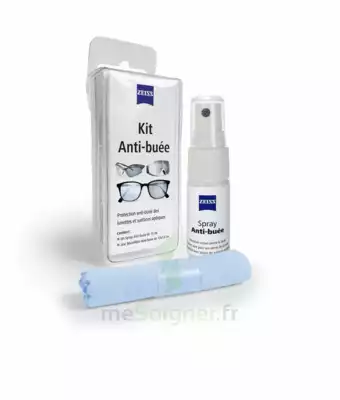 Zeiss Kit Spray Antibuée Fl/15ml + Tissu Microfibres à ISTRES