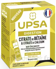 Upsa Citrate De Bétaïne & Citrate De Calcium Poudre 10 Sachets à ISTRES